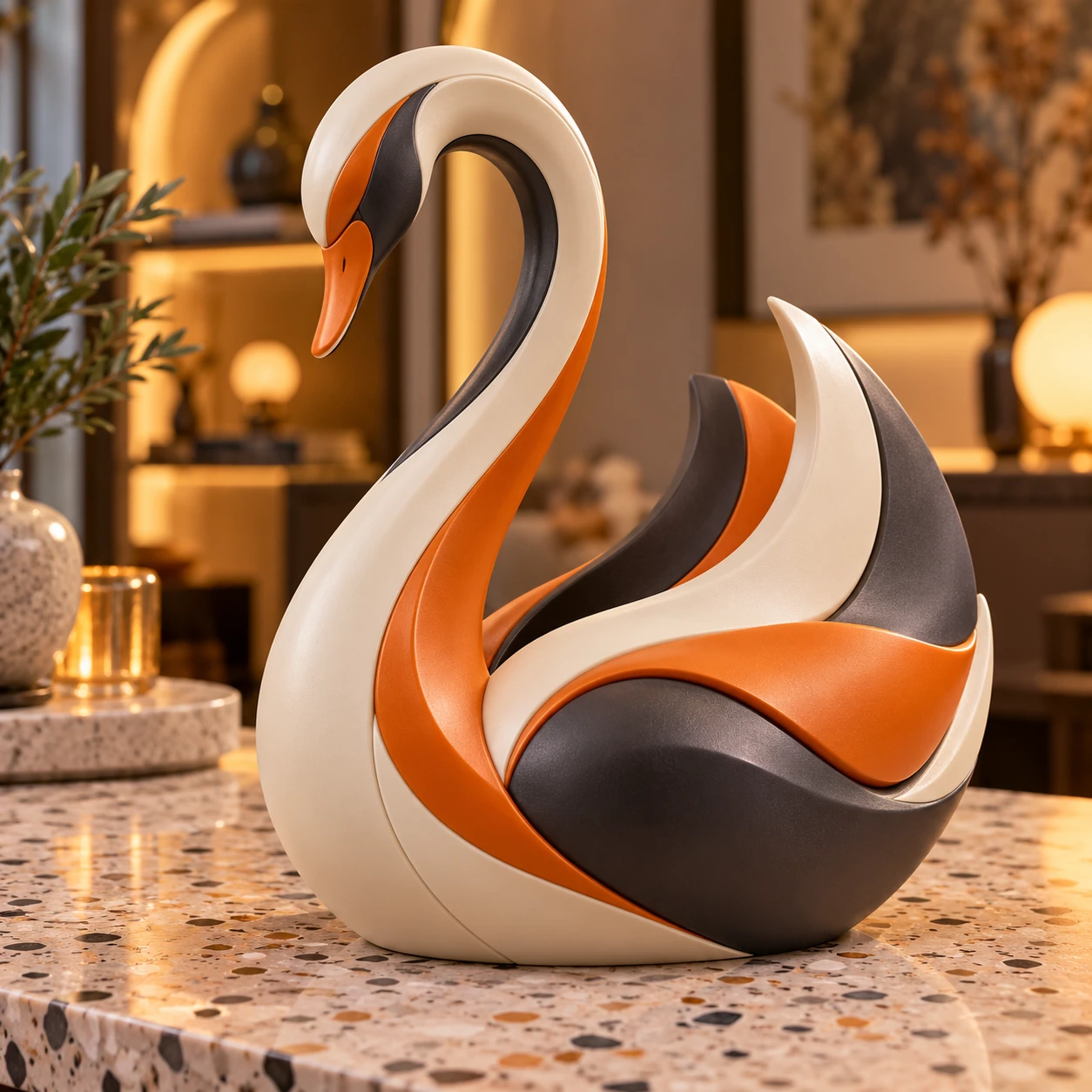 Decorative swan
